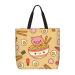 OPSREY Delicious Sweet Ramen printed Tote Shopping Bag Tote Organiser Bag Ladies Shoulder Bag Delicious Sweet Ramen One Size