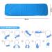Sukeen 8 Pack Cooling Towel Set - 40x12 - Microfiber for Yoga, Sport, Gym - Breathable Chilly Towel - Various Colors - Buy Online on GoSupps.com
