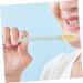 JECOMPRIS Hand Toothbrush Set - 4 Soft Plastic Toothbrushes & Extra Care Tools for Kids | International Shipping Available - Buy Online on GoSupps.com