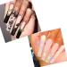 JZK 240x XXXL Clear Half Cover Extra Long Square Nail Tips For Acrylic Extensions No C Curve False Nail Tips Long For Gel And Acrylic Nails 3XL Finger Nail Extension Tips - Buy Online on GoSupps.com