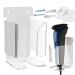 FACYNDE shower shaver holder-self-adhesive organizer for electric shavers made of acrylic razor storage accessories organizer wall bracket for electric shavers for caravans Transparent