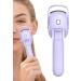 Heated Eyelash Curler Portable Electric Eyelash Curler Rapid Heat-up Eye Lash Curler with Temperature Control 3 Modes Silicone Pad for Quick Natural Eye Lashes Purple - Buy Online on GoSupps.com