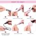 Electric Nail Drill Electric Nail Files Nail Drill 20000 RPM Portable Adjustable Speed 11 in 1 Pedicure Nail Drill Bits for Acrylic Nails Gel Nails Nail Buffer Manic Purple - Buy Online on GoSupps.com