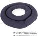 GRIRIW Elizabeth Circle Puppies Collars Cat Surgery Pet Cone The Waterproof Cloth is Filled with Pp Cotton S As Shown - Buy Online on GoSupps.com