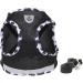 Femax Dog Harness & Linen Set for Dogs - Soft Mesh Padded Reflective Adjustable & Breathable - Perfect for Walking Running & Training - Fits Breast 30-34 cm - Cows Black - Buy Online on GoSupps.com