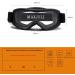MAXJULI Kids Ski Goggles - Green Frame Orange Lens - Ages 0-4 | 100% UV Protection | Helmet Compatible Snow Goggles - Buy Online on GoSupps.com