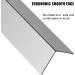 VEVOR Stainless Steel Corner Guards 0.5 x 0.5 x 48 inch Metal Wall Corner Protector Pack of 5 Corner Guards 20 Ga 304 Stainless Corner Guard with 90-Degree Angle for Wall Protection and Decoration - Buy Online on GoSupps.com