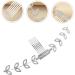 Buy Gatuida Mask Holder 2-Pack with Rhinestone Ear Brackets - Stylish Pain Artifact Hair Comb Design - 19x6cm - International Shipping - Buy Online on GoSupps.com