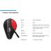 Waterproof Nylon Table Tennis Racket Bag - Gray | SOCKO PingPong Paddle Bat Case 8202 - Buy Online on GoSupps.com