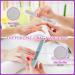Gel Nail Polish Remover Clips Set with Nail Wipes, Cuticle Kit, Nail Brush, and Files - 10pcs Purple Kit for Easy and Efficient Nail Polish Removal - Buy Online on GoSupps.com