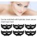 100 Pieces Eye Mask Paper for Diy Double Connected for Beauty Eye Wet Compress Sheet Disposable Non Woven Fabric Hydrating Cotton Paste Black Masks - Buy Online on GoSupps.com