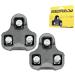 ZERAY SP-110 Bike Cleats Bike Pedal Clips with Grip Rubber Compatible with Look Keo Structure & Keo Pedals 0 Black Road Bike Cleats