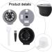 Capsule de caf r utilisable pour machines Tassimo capacit de 12 g avec couvercles de 60 ml et 180 ml cuill re et brosse de nettoyage incluses - Buy Online on GoSupps.com