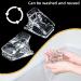 10PCS Nail Tips Clip - Quick Extension Clamp for Nail Forms - Transparent UV LED Builder Clamps for DIY Manicure - Buy Online on GoSupps.com