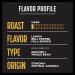 BLK & Bold Specialty Coffee - Whole Bean Dark Roast 12 oz (340g) | Premium Coffee - Buy Online on GoSupps.com