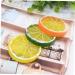 HOMSFOU 39 Pcs Imitation Lemon Slice Simulation Fruits Model Photography Fruits Slices Mini Lemon Model Lifelike Decorative Fruits Fake Lemon Slices Fruit Slices Gray Flakes Pvc Artificial Assorted Colorx3pcs 4X4X0.8CMx3pcs - Buy Online on GoSupps.com