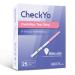 25 Pack CheckYo Ovulation Test Strips for Women: Accurate Fertility Test Strips & Easy-to-Use Ovulation Predictor Kits by Detecting LH Surge in Urine Sample - Ovulation Tracker