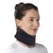 Willcom neck support for neck pain Support soft break for sleep align and stabilize vertebrae relieves pressure in the spine (m) m comfort - black black