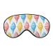 Summer Ice Cream Sleeping Blindfold Mask Cute Eye Shade Cover with Adjustable Strap for Women Men Night