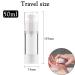 Yalbdopo 4Pcs Airless Pump Bottle | Refillable Empty Clear Travel Lotion Pump Containers/Vacuum Press Pump Bottles for Foundation Essence Lotion (50ml) - Buy Online on GoSupps.com