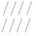 8 pieces Rhinestone Bobby Pin  Shiny Hair Pin  Clear Crystal Hairpin  Metal Hair Clip Sparkly Hair Decoration for Women 8 pieces-clear