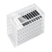 Atomus 5 layers of acrylic eyelashes storage box make-up organizer false eyelashes adhesive pallet holder props eyelash extension tools