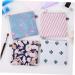 8-Piece Travel Money Exchange Organizer for Girls | Healeeved Period Pad & Tampon Storage Bag - Buy Online on GoSupps.com