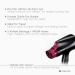 Panasonic nanoe Compact Hair Dryer | 1400W Portable Dryer with Folding Handle and QuickDry Nozzle | EH-NA27-K (Black/Pink) - Buy Online on GoSupps.com