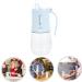 Zerodeko Glass Oil Pot Soy Sauce Pot 2 Pcs Oil Can Plastic With Handle Vinegar Bottle Thicken Glass Soy Sauce Pot Leakage-proof Oil Bottle 20X9X8CMx2pcs Bluex2pcs - Buy Online on GoSupps.com