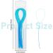 Buy WLLHYF Biodegradable Dental Floss Threader - 100 Count (2 Pack) for Braces Bridges & Implants | Deep Clean Nylon Loop Design - Buy Online on GoSupps.com