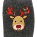 Christmas Dog Sweater - Warm Turtleneck Knitwear for Puppies | Gray Reindeer Pattern | Perfect Holiday Gift - Buy Online on GoSupps.com