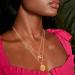 Yalice Layered Starfish Necklace - Boho Shell Jewelry for Women & Girls | Gold International Shipping - Buy Online on GoSupps.com