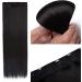 One Piece Half Head Synthetic Clip in Hair Extensions Ombre 5 Clips Long Straight Two Tone 30 Inch Natural Black - Buy Online on GoSupps.com
