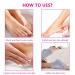 3 Pairs Moisturizing Gel Heel Socks - Open Toe Foot Repair Socks for Women with Dry Hard Cracked Feet - Buy Online on GoSupps.com
