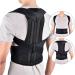 Waist Trainer Full Back Support Back Brace Posture Corrector Belt Shoulder Straightener Scoliosis Waist Cincher(Large) Large Black - Buy Online on GoSupps.com