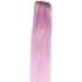 WIG ME UP - VK-WEFT-T2317 Weft tress of synthetic hair sleek for wig extension making Cosplay Theatre hair length 30 inches tress width 98 inches bright pink - Buy Online on GoSupps.com