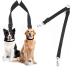 1 piece double dog lead Dual Pet Training Leash Dual Dog Leash Adjustable Dog Leash Splitter Tangle-Free Dual Dog Distribution Leash Suitable for Walking 2 Small to Medium Dogs Black