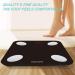 Triomph Smart Scale - Digital Body Fat Bathroom Scale for Weight, Body Fat, Water, Muscle, BMI, Bone Mass - iOS and Android App - Black - Buy Online on GoSupps.com