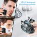 5D Floating Electric Head Shaver for Bald Men - 5 in 1 Bald Head Shaver with Hair Clippers & Facial Cleansing Brush in Blue - Buy Online on GoSupps.com