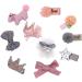 minkissy 2 Sets Hair Barrettes for Girls Hair Clips for Kids Hair Clips for Girls Girl Hair Clips Bow Hair Clips Bowknot Hairpin Flower Hairpin Baby Bow Tie Issue Card - Buy Online on GoSupps.com