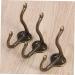 Alipis 10pcs Wall Mount Clothing Rack Towel Hook Retro Hook Vintage Hook Coat Hanger Bathrobe Old Fashioned medium As Shown - Buy Online on GoSupps.com
