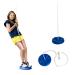 Squirrel Products Heavy Duty Blue Disc Tree Swing with Rope for Outdoor Play - Easy DIY Addition to Playset or Tree