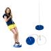 Squirrel Products Heavy Duty Blue Disc Tree Swing with Rope for Outdoor Play - Easy DIY Addition to Playset or Tree