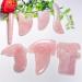 FACSER Natural Crystal Rough Pure Natural Rose Quartz Stone Gua Sha Scraping Board Face Neck Body Massagers Therapeutic and Skin Renewal Tool (Color : J) - Buy Online on GoSupps.com