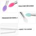 IWOWHERO 6pcs Eye Shadow Brush Eye Brush Makeupset Transparent Plastic Handle Make up Applicator - Buy Online on GoSupps.com