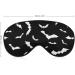 Sleep Mask Halloween Swarm Bat Eye Mask - Adjustable Light Blocking Shade for Puffy Eyes | Spooky Gift Ideas - Buy Online on GoSupps.com