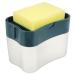 Ciieeo 1 Set Push Soap Dispenser Washing Soap Dispenser Hand Wash Dispenser Dishwashing Soap Holder Dishwasher Liquid Dispenser Soap Dispenser for Kitchen Sponge Dish Soap Abs