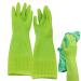 NGUMMS Kitchen Gloves for Washing Dishes | Household Cleaning Gloves 1 Pair | Waterproof Dishwashing Gloves Reusable Household Gloves Latex Thicken Kitchen Cleaning Housework Tools