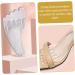 FOMIYES Five Toe Sticky Foot Inserts - 4 Pairs Gel Heel Pads for Women | Comfort Insoles for Plantar Shoes - Enhance Shoe Fit & Support - Buy Online on GoSupps.com