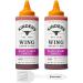 Kinder's Black Cherry Chipotle Wing Sauce (pack of 2) Bundled With Snack Scout Basting Brush
